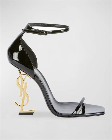 ysl platform heel|ysl logo heels.